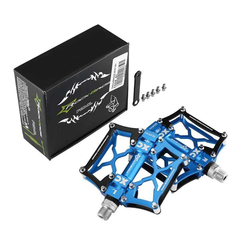 ROCKBROS ультралегкие противоскользящие педали для горного велосипеда с ЧПУ из