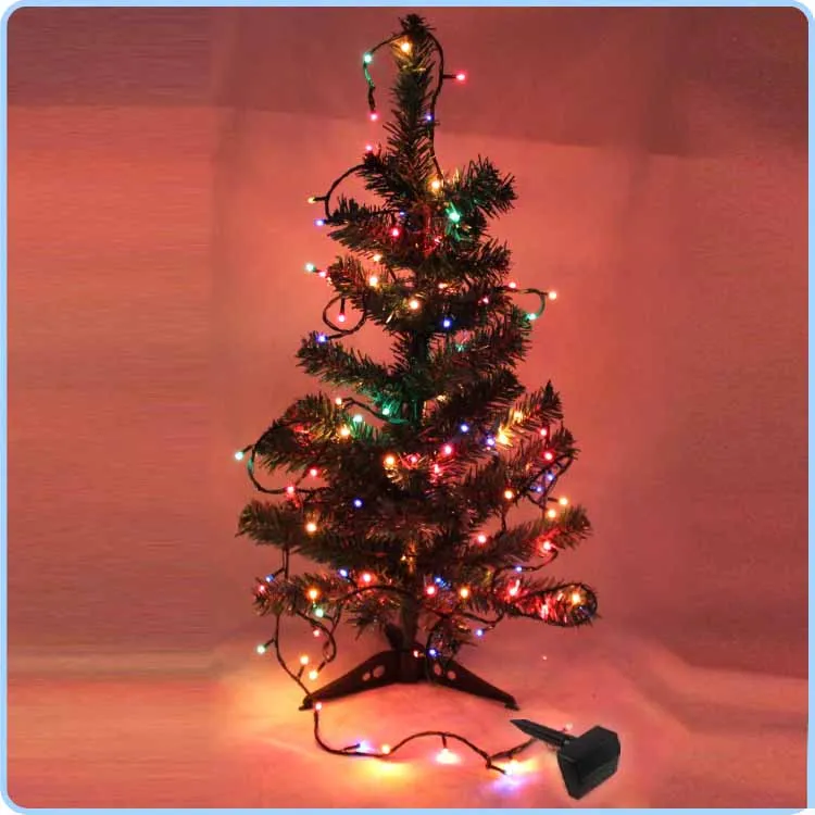 Светодиодный солнечный светильник на открытом воздухе Рождественский s струнная