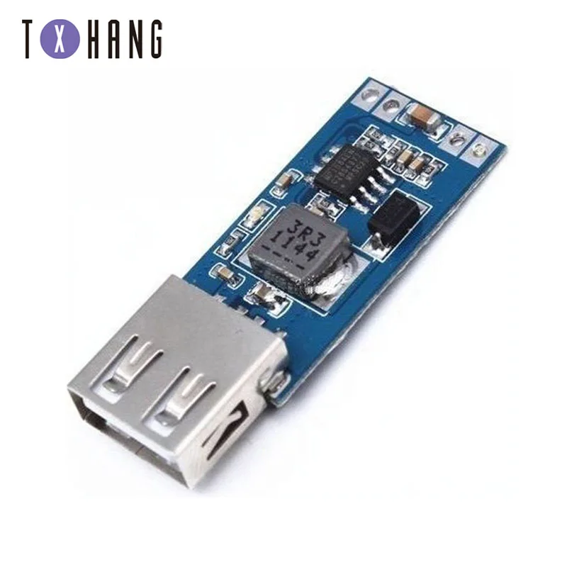 USB понижающий модуль регулятора напряжения DC-DC конвертер зарядное устройство для