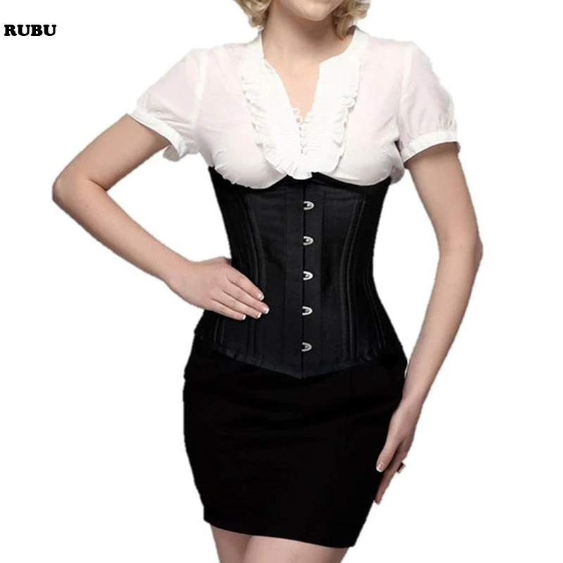 

26 Steel Boned Heavy Duty Underbust Corsets Waist Trainer Shaper for Weight Loss and Bustiers Sexy Lingerie Top Plus Size S-6XL