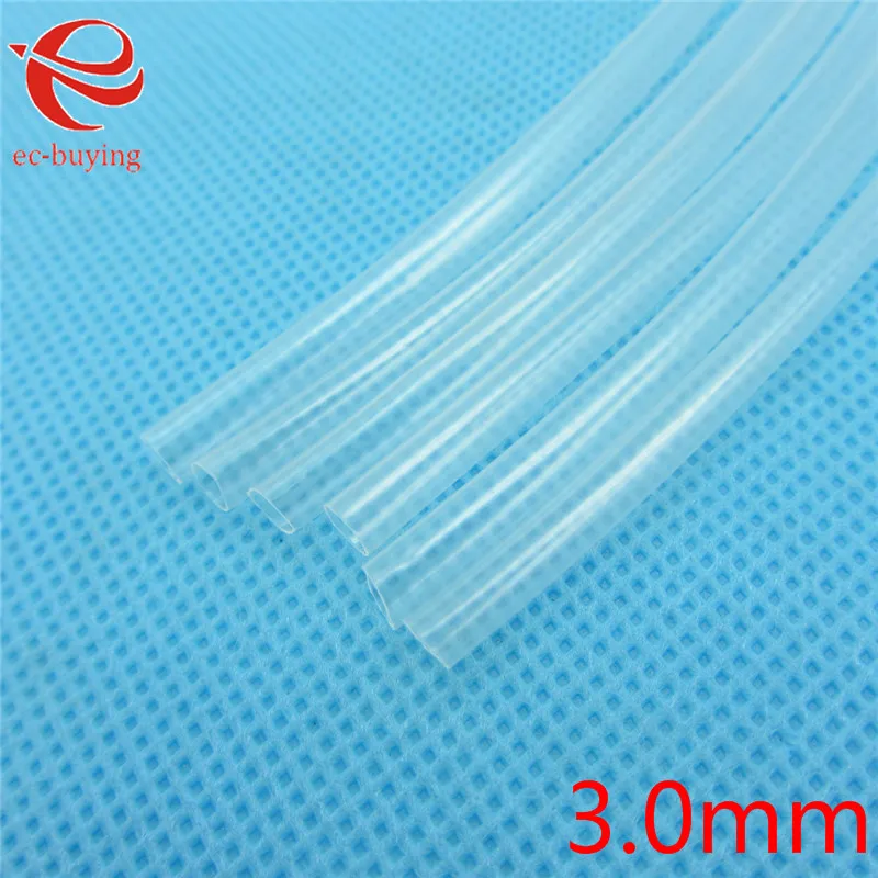 1 м прозрачная термоусадочная трубка 3 мм с внутренним диаметром|wrap guitar|wrap foilwrap glove