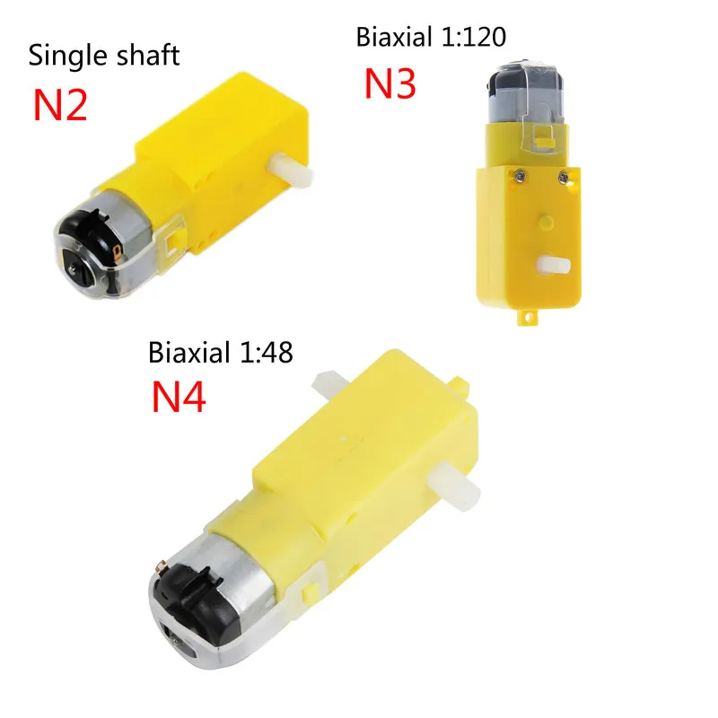 TT Мотор умный автомобиль робот мотор редуктор для Arduino Diy колеса двигатель шасси