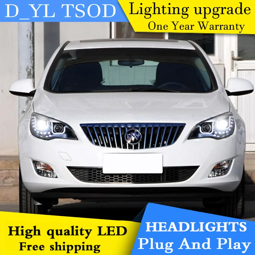 Автомобильная фара DY_L для стайлинга Buick Excelle XT U стиль 2009-2014 светодиодные фары DRL