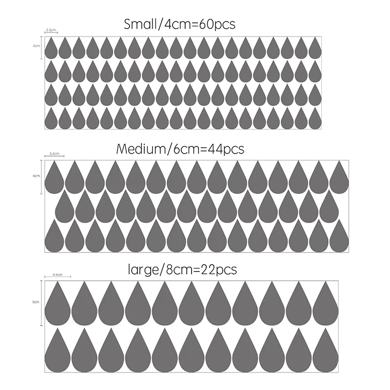 

Baby Room Decorative Stickers Small raindrop Wall Sticker For Kids Room Children Wall Stickers Room Decoration Kid Bedroom Decal