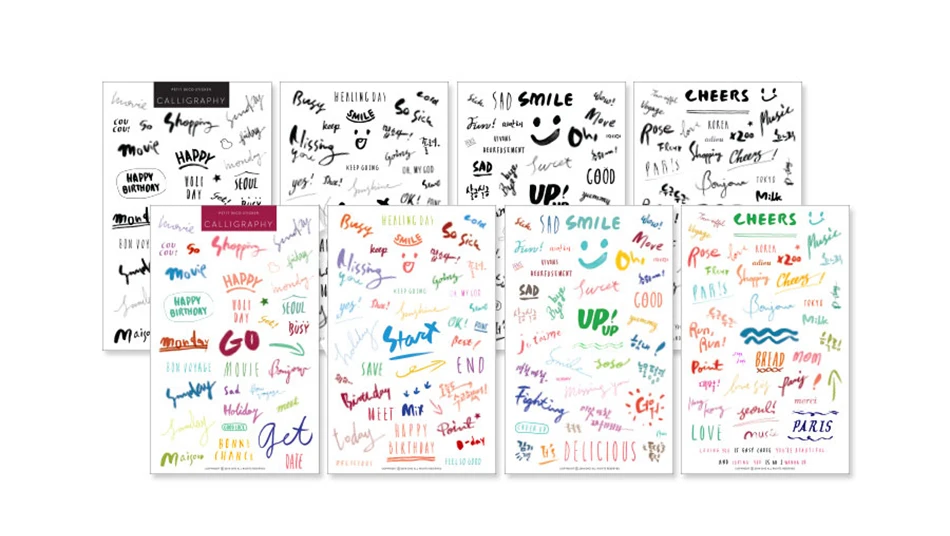 8 листов Kawaii стикер Дневник стикер s планировщик стикер s/Sticky Notes/Papeleria/канцелярские товары