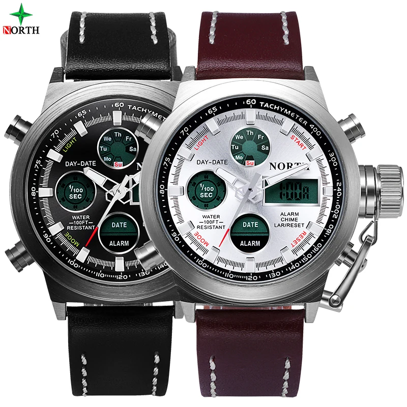 Спортивные для мужчин s часы лучший бренд класса люкс армия аналоговые цифровые