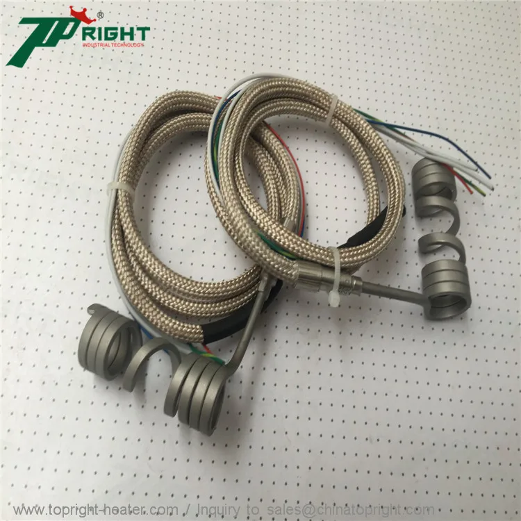 Нагревательный элемент катушки горячего бегуна id16x85 мм 240v420w|element| |