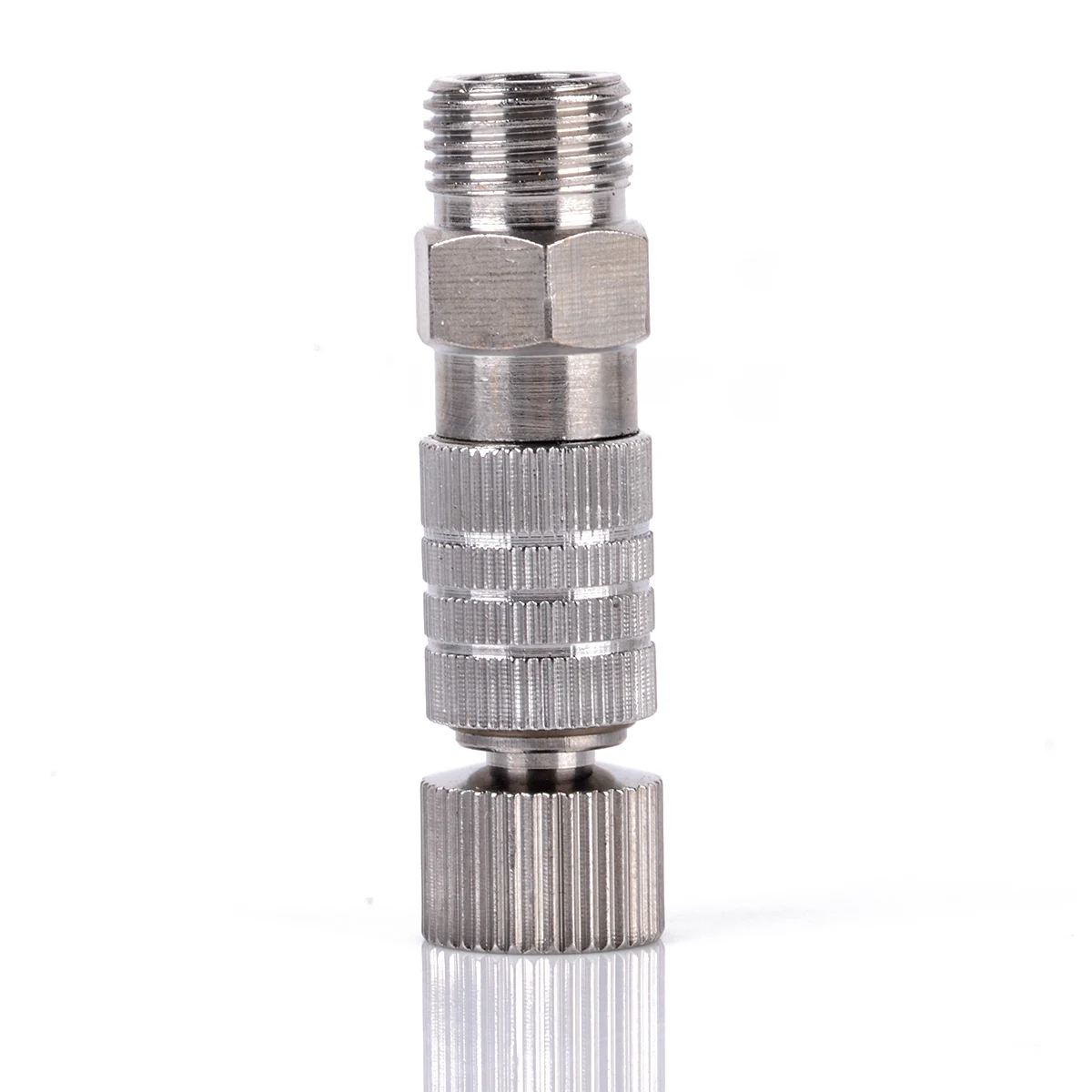 

1pc Airbrush Quick Release Adaptor Fitting Coupling Connector 1/8inch 4x1x0.8cm For Rapid Tracheal Ligation