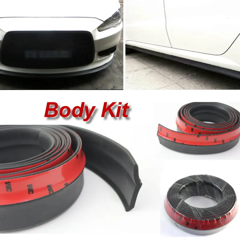 

Car Bumper Lip Deflector Lips For Mitsubishi Dignity / Front Spoiler Skirt For Auto to Car Tuning View / Body Kit / Strip