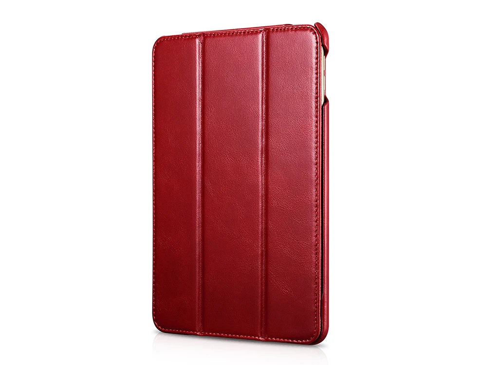 ICARER для iPad Mini чехол винтажный из натуральной кожи флип-Фолио умный чехол для iPad Mini 5 чехол Авто спящий мешок