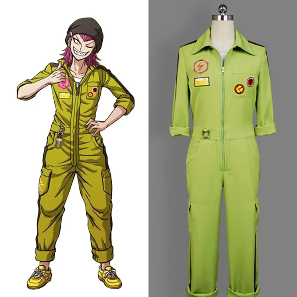 Костюм для косплея Super DanganRonpa 2 Dangan RonpaSayonara Zetsubou Gakuen Kazuichi Souda|anime cosplay costumes|cosplay