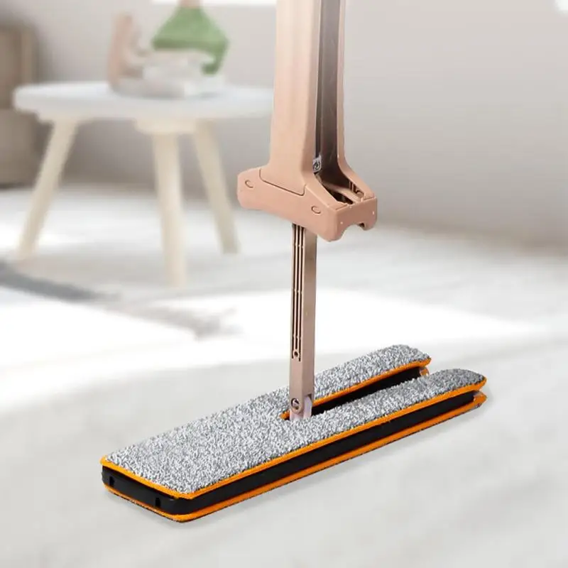 2 шт. двухсторонняя плоская Швабра сменная ткань кухонный бытовой чистящий