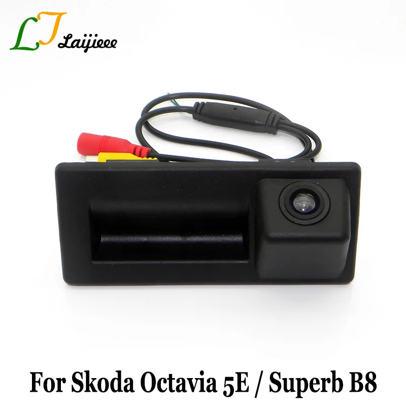 Для Skoda Octavia 5E A7 2016 2017 2018 2019/ручка багажника парковочная камера заднего вида для