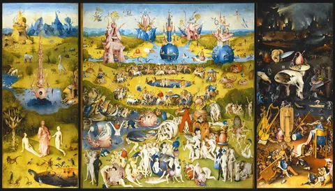 Иеронимус Bosch, Сад земных изысканий, настенное искусство, современные известные картины на холсте, картина, Постер и принты без рамки