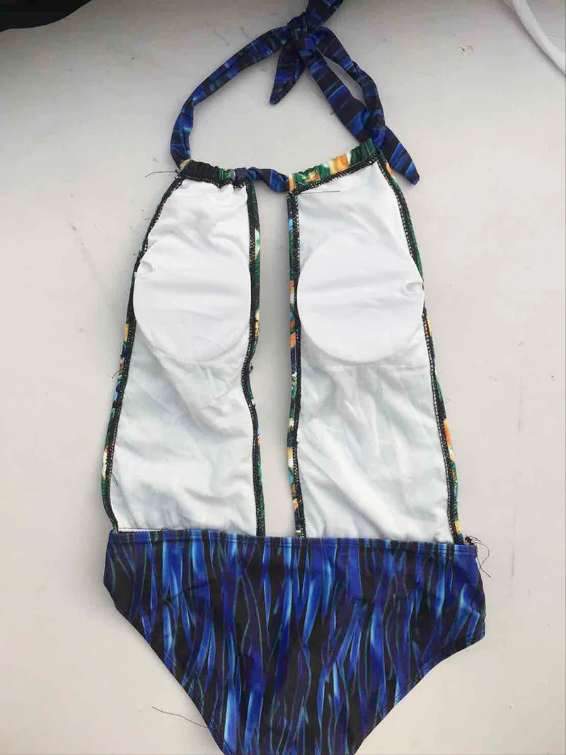 Цельный купальник женский дизайнерские купальные костюмы с вырезами и высоким