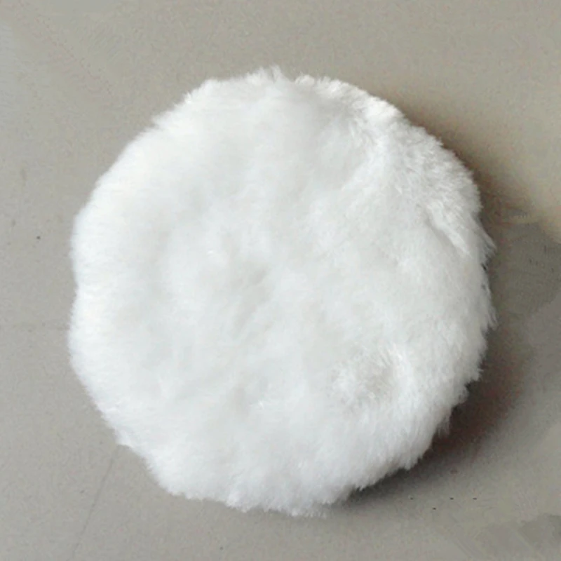 Полировальная насадка для полировки из натуральной шерсти 100 мм/4 дюйма