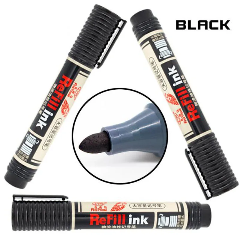 Bulk Logistics Courier Black/Blue/Red Colour Big Head Round 