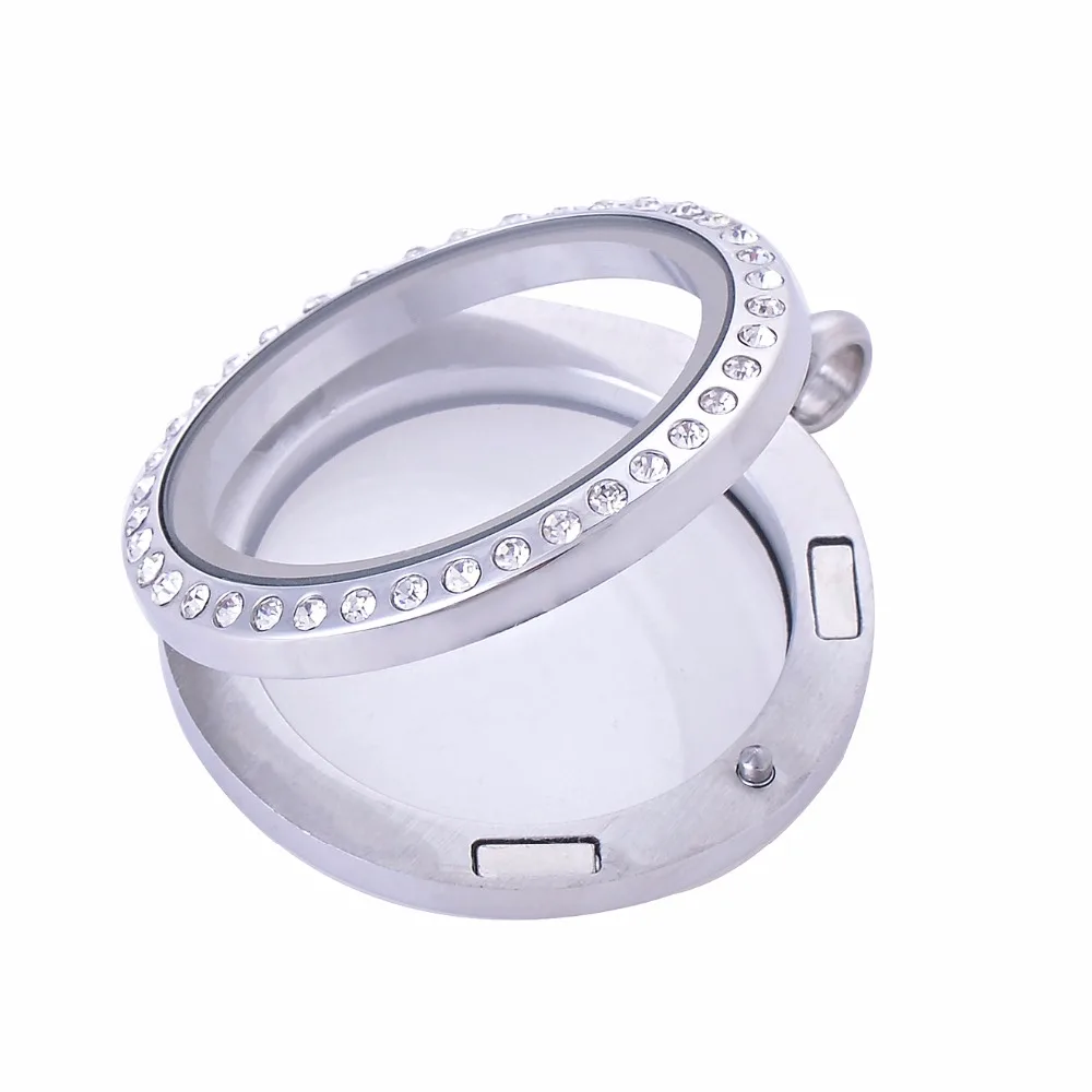 Плавающее ожерелье-медальон модные изображения кулон с камнем-талисманом