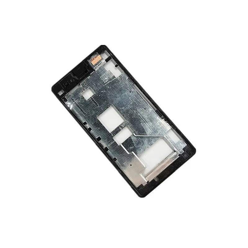 Для Sony Xperia Z1 Compact Z1MINI D5503 средняя рамка Передняя Лицевая панель Корпус чехол +