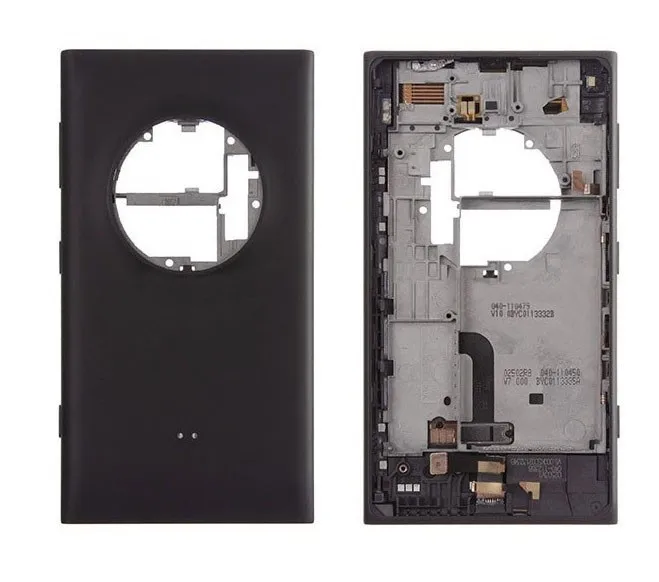 

Original for Nokia Lumia 1020 Back Battery Cover Rear Door Housing with Power Volume Button + Charging Port Flex Cable