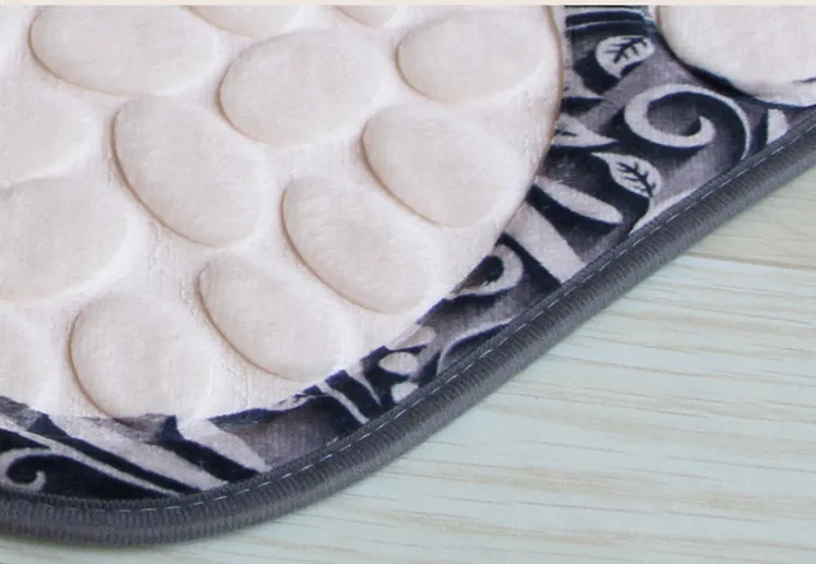 

Soft Bathroom Door Mat Floor Rug Doormat Home Decor Kitchen Mat Living Room Feet Mat Anti-Slip Toilet Rug Cute Feet Claw Pattern