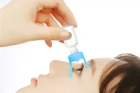 Профессиональный силиконовый держатель для глазных капель, для снятия усталости глаз