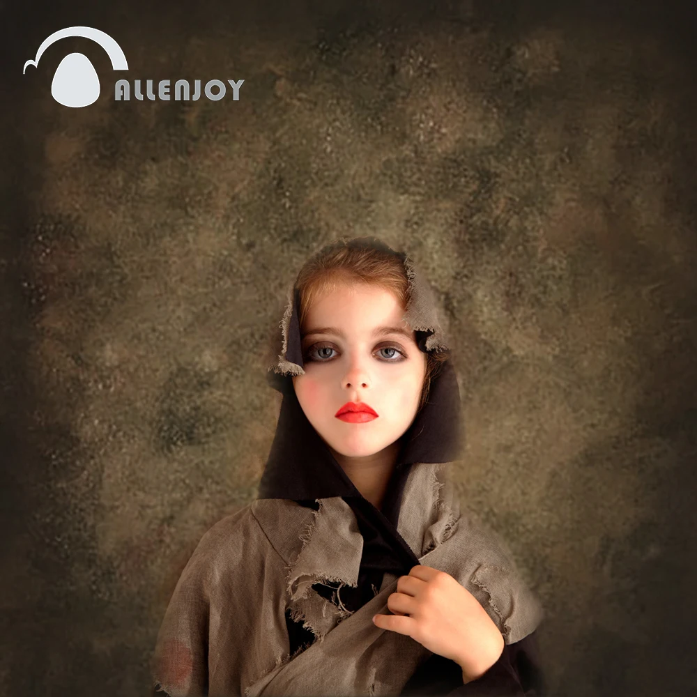 Allenjoy тонкий виниловый тканевый фон для фотосъемки темно-серый фон с компьютерной печатью для свадебной фотостудии чистый цвет MH-043