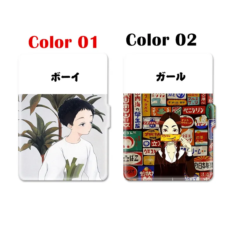 Korean Japan Leather Case Flip Cover for Amazon Kindle Paperwhite 1 2 3 449 558 Voyag 6&quot Ebook Ereader Tablet case | Компьютеры и