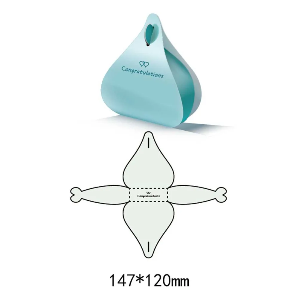Новый дизайн конверта ремесло металлическая высечка кружевной узор скрапбукинг