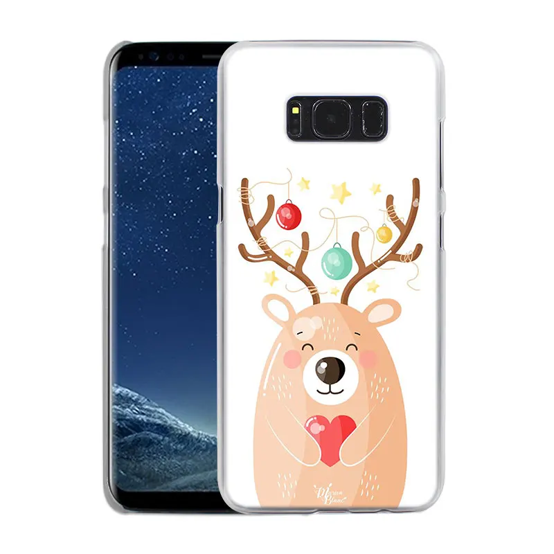 Чехол для телефона с рождественскими зимними пожеланиями s для samsung Galaxy S10e S10 S8 S9 Plus M10 M20 M30 A50 S6 S7 Edge, Жесткий Чехол
