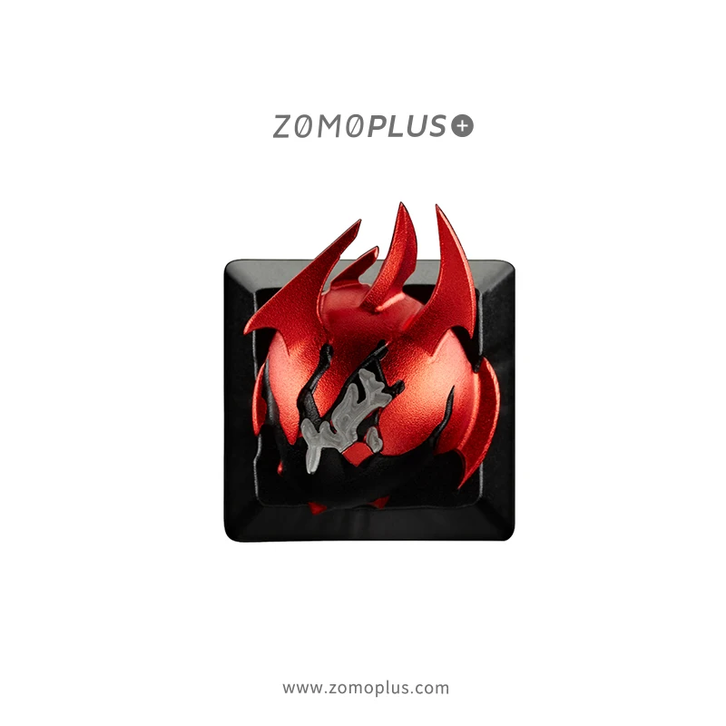 Heart of Tarrasque Zomo dota dota2 сердце Tarrasque Artisan Keycap CNC Анодированный Алюминиевый совместимый Cherry MX переключатели - Цвет: Heart of Tarrasque