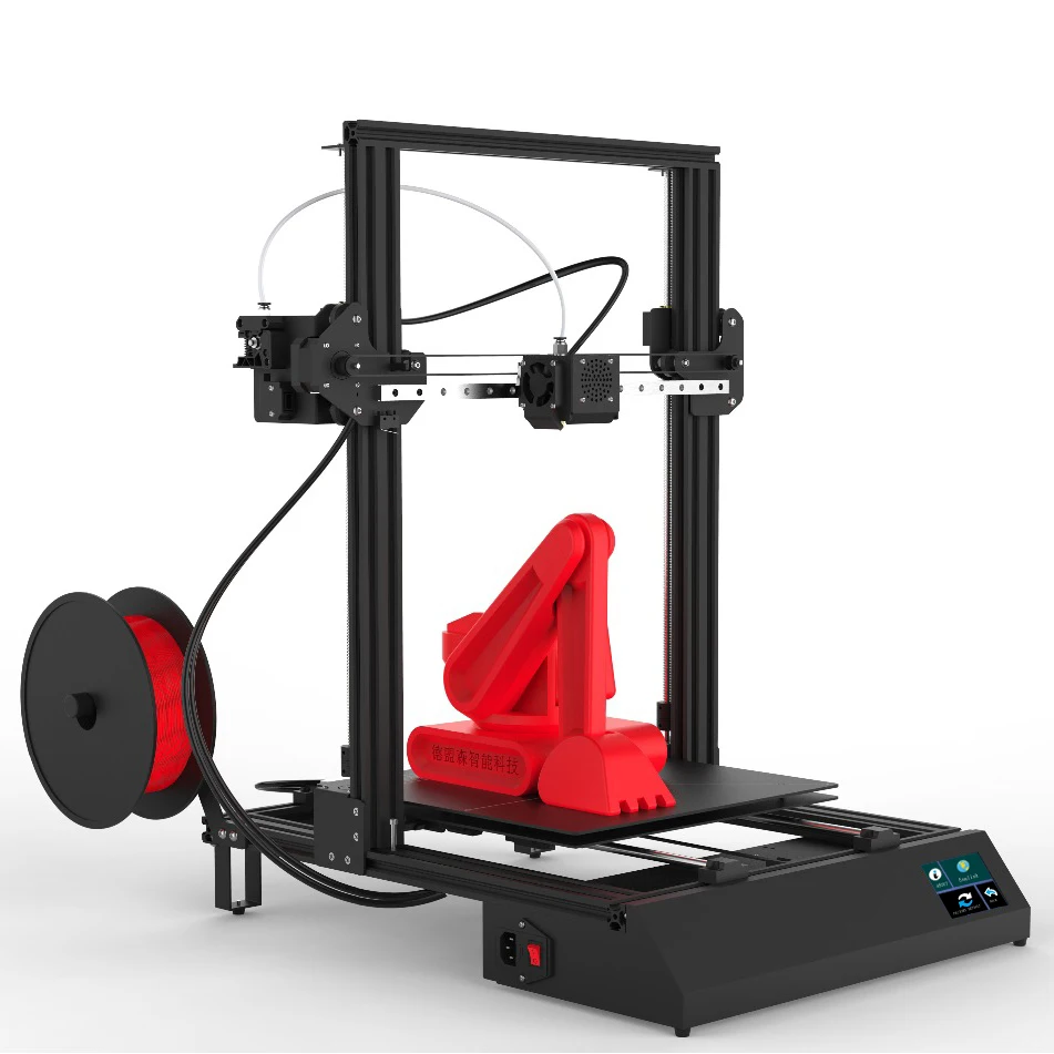 DMSCREATE DPX 3D принтер литье размер 300*300*400 мм 3 5 сенсорный экран стабильная