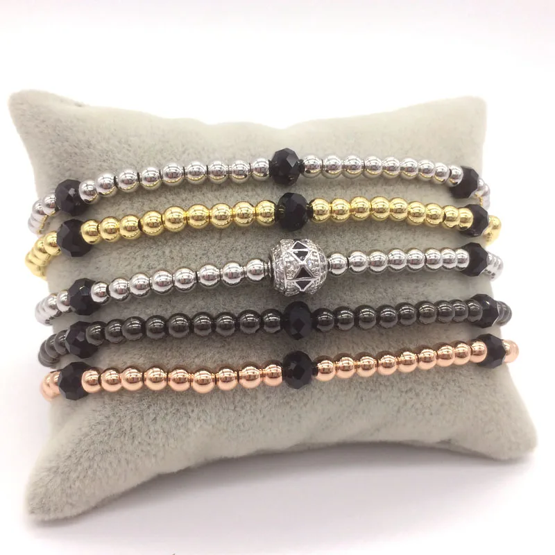 NAIQUBE 2017 New Design Brand Men Bracelet Prismatic Stone Beads&amp4MM copper Beads Braided Macrame Jewelry Gift | Украшения и