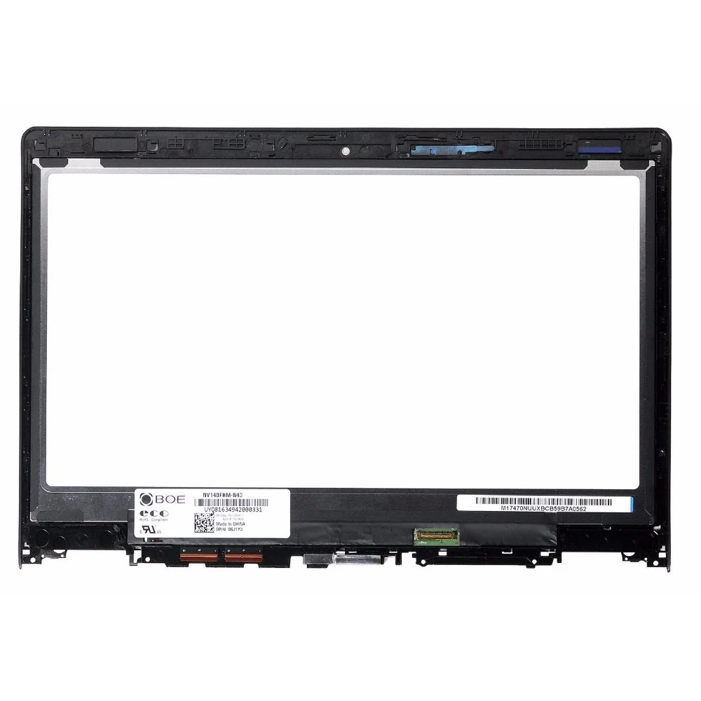 Для Lenovo Yoga 700 14ISK 80QD 14 дюймовый сенсорный ЖК экран с цифровым преобразователем в