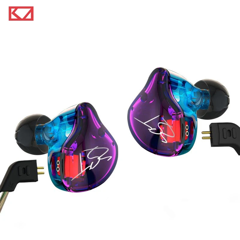 Оригинальные гибридные наушники KZ ZST 1DD + 1BA Hi-Fi наушники-вкладыши для диджея и