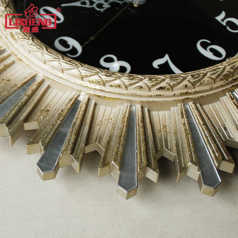 Modern Minimalist Living Room Mute Creative Clock Light Luxury Personality Home Bedroom Atmosphere Quartz Wall | Дом и сад