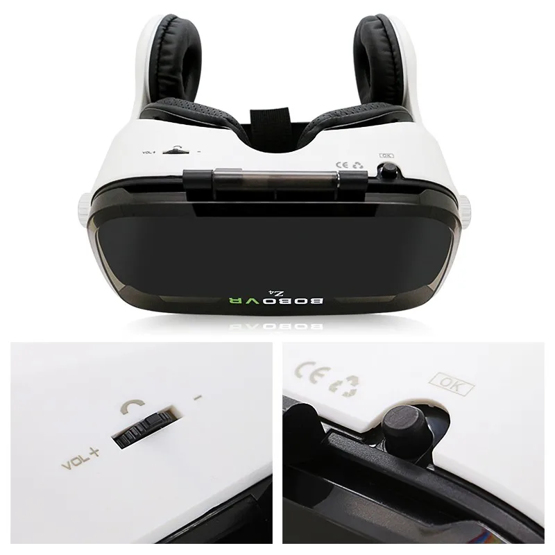 Очки виртуальной реальности VR КОРОБКА BOBOVR Z4 VR Очки Виртуальной Реальности очки 3D очки google Картон мини 2.0 бобо vr гарнитура Для 4.3-6.0 смартфон очки виртуальной реальности