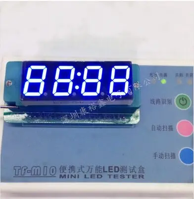 0 56 дюймов 4 цифры синие часы 7 сегмент светодиодный дисплей 5463AB 10 шт|display 7|display ledled