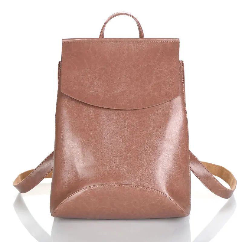 deep pink Модный женский рюкзак высокого качества из искусственной кожи, рюкзаки для девочек-подростков, женская школьная сумка на плечо, рюкзак mochila - Цвет: deep pink