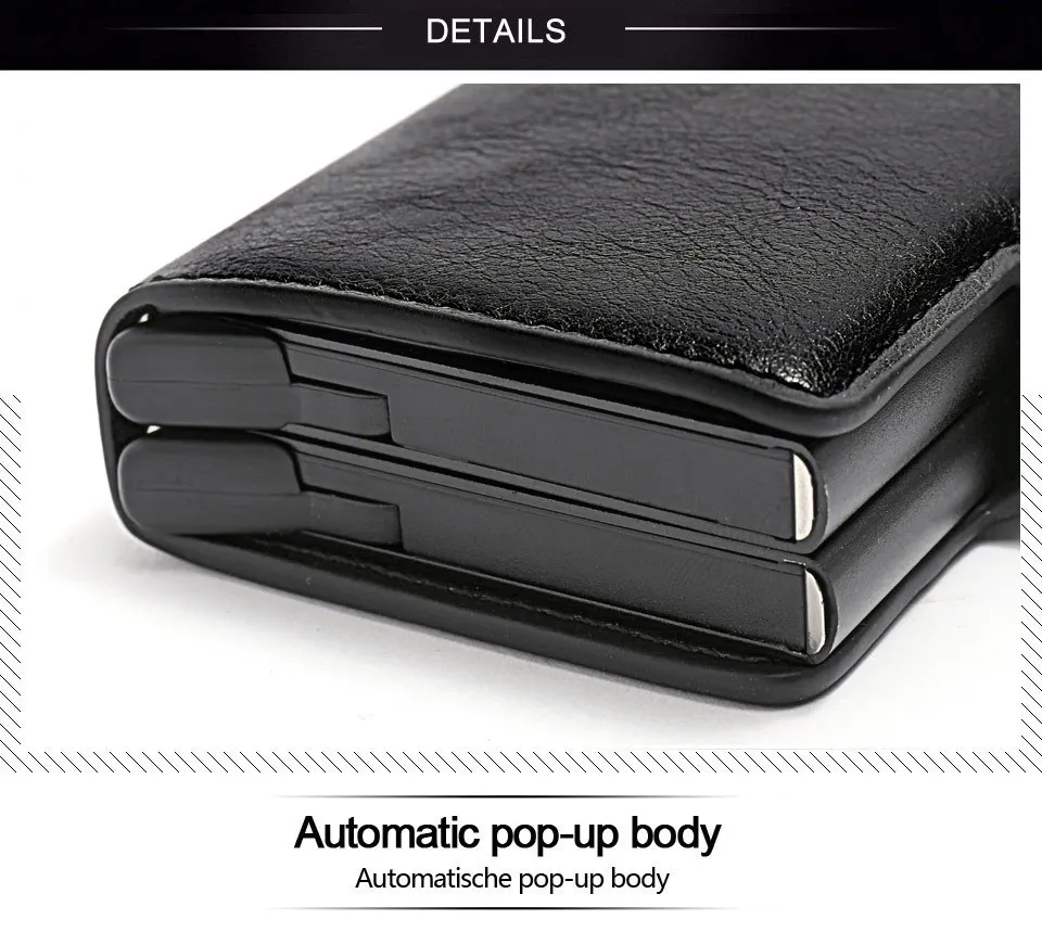 Чехол для кредитных карт с защитой от радиочастотной идентификации мужчин и