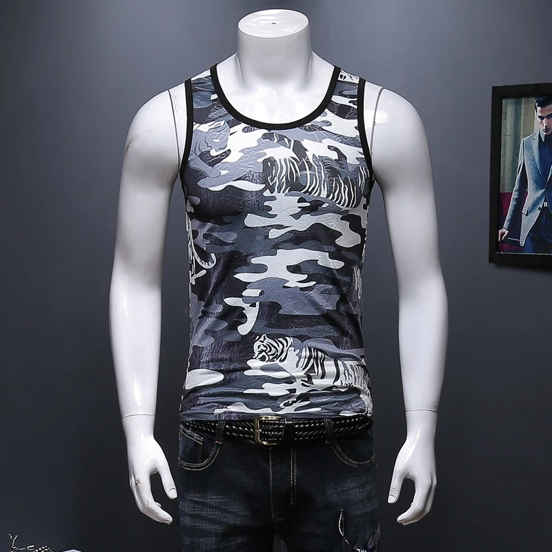 Мужская жилетка с коротким рукавом ma3 jia3 летняя из ледяного шелка bl1 P35 2019 | одежда