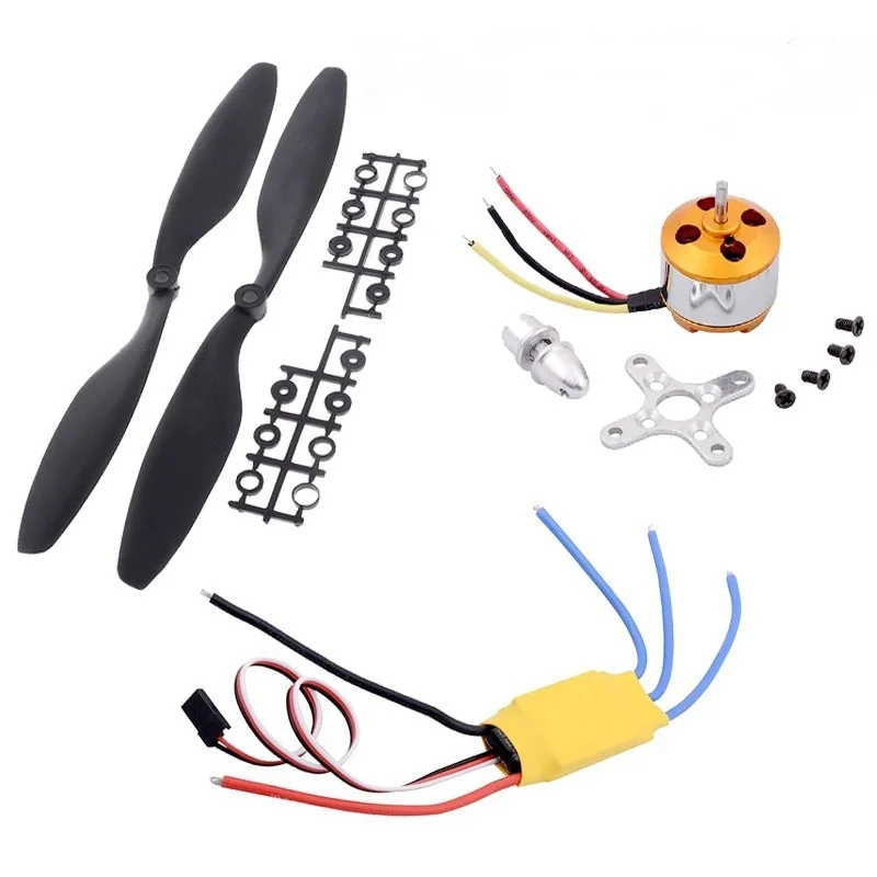 Новое поступление A2212 1000KV бесщеточный мотор с внешним ротором + SimonK 30A ESC 1045