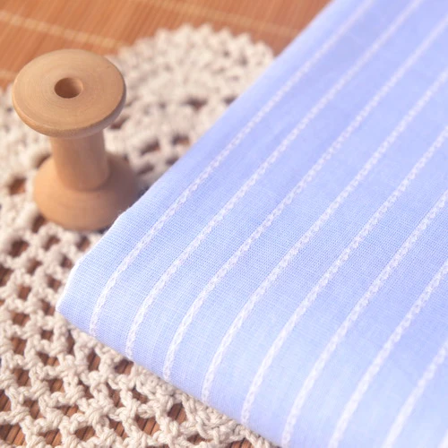 

Yarn Dyed Jacquard Stripe Thin Cotton Fabric