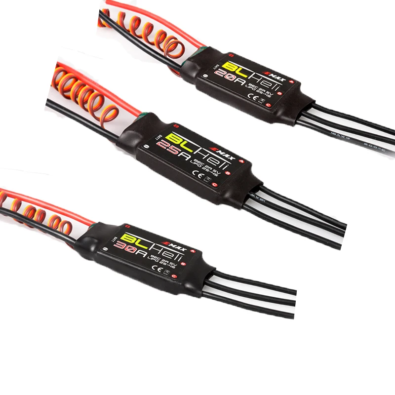Серия Emax BLHeli 20A 25A 30A ESC контроллер скорости 2A 5V BEC 2 4S Oneshot для RC Multirotor|Детали и