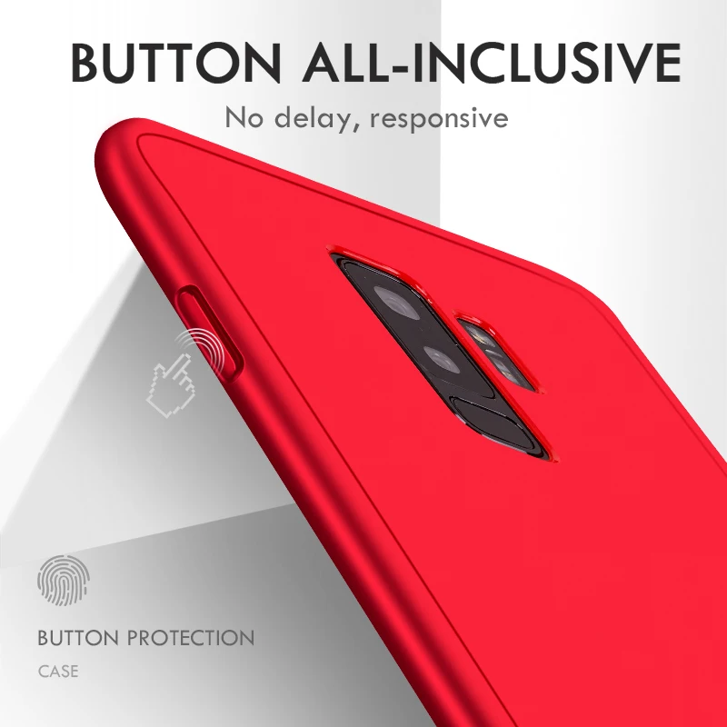 Мягкий силиконовый матовый чехол для телефона Samsung Galaxy S8 S9 S10 S10e Note 8 9 A6 J4 J6 A8 Plus J8 2018