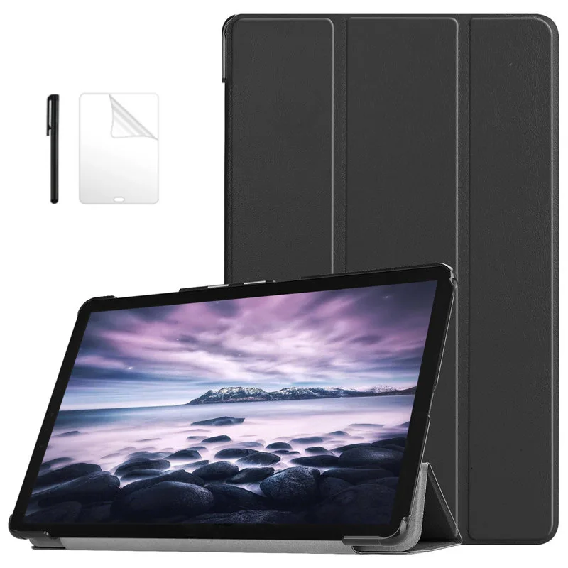 Магнитный кожаный чехол для Samsung Galaxy Tab A A2 10 5 дюймов 2018 T590 T595 T597 SM смарт подставка