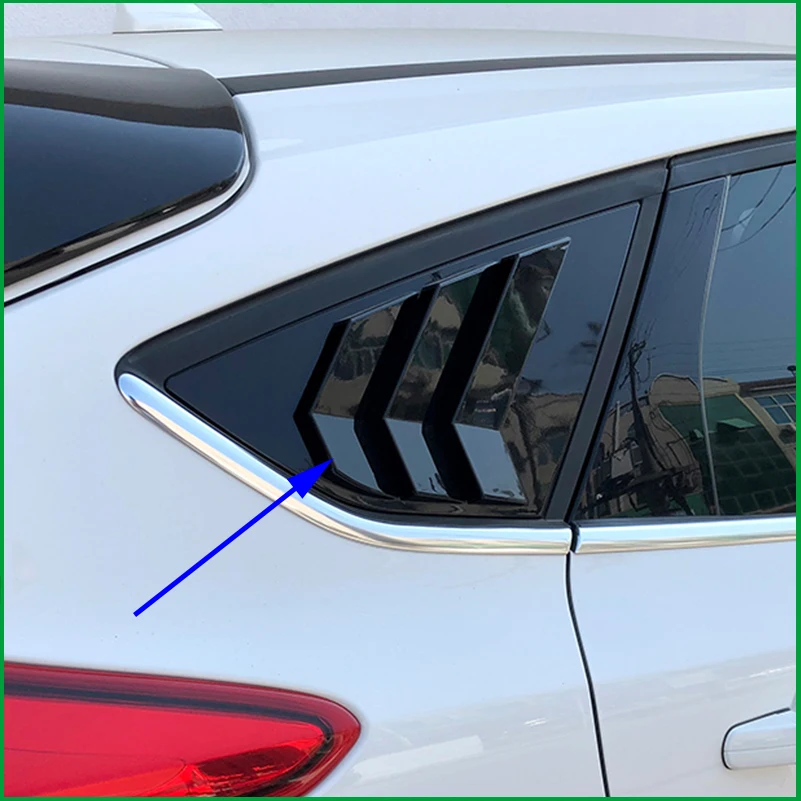 Для хэтчбека Ford Focus 2012 2013 2014 2015 2016 2017 оконная решетка для задней двери оконный