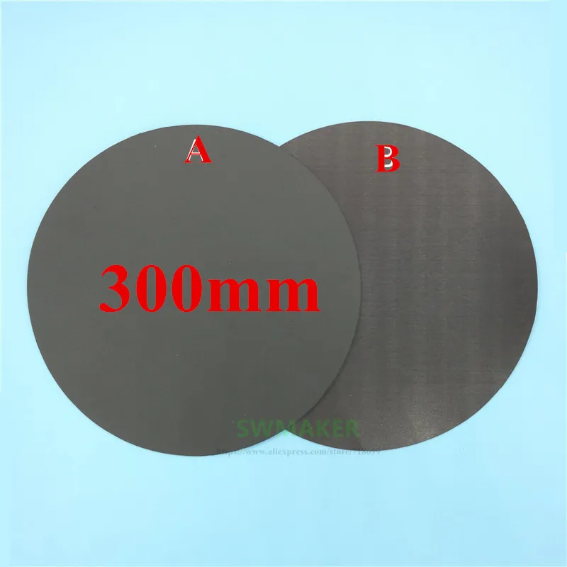 300 мм круглая магнитная клейкая лента для печати на платформе FlexPlate A + B DIY Kossel/Delta