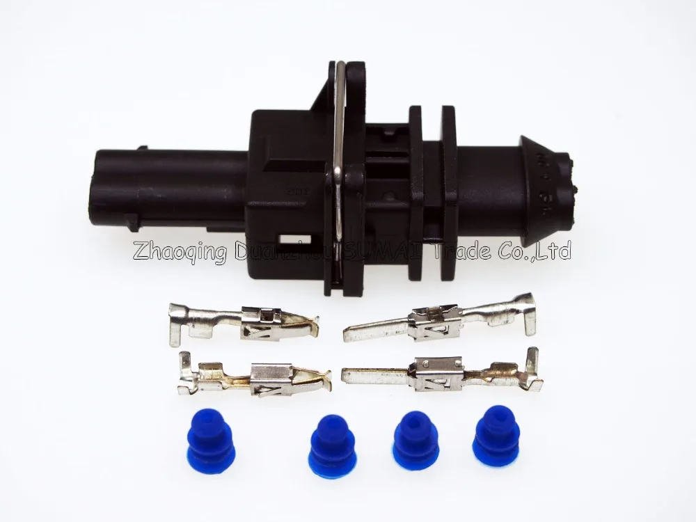 20 комплектов 2 контакта 3 5 мм штекер и гнездо автомобиля датчика разъем инжектора