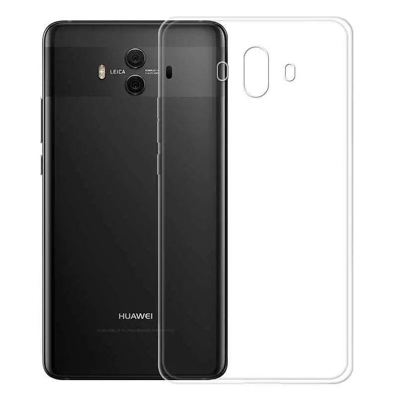 Clear Mokoemi ультра тонкий прозрачный мягкий TPU 5," для Huawei Mate 10 lite чехол для Huawei Mate 10 Pro Чехол Для Телефона - Цвет: Clear